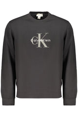 CALVIN KLEIN MEN'S BLACK ZIP-UP SWEATSHIRT
