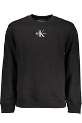 CALVIN KLEIN MEN'S BLACK ZIPLESS SWEATSHIRT