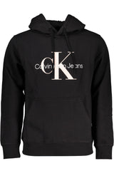 CALVIN KLEIN MEN'S BLACK ZIPLESS SWEATSHIRT