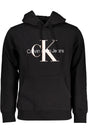 CALVIN KLEIN MEN'S BLACK ZIPLESS SWEATSHIRT