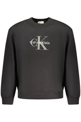 CALVIN KLEIN MEN'S BLACK ZIP-UP SWEATSHIRT
