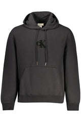 CALVIN KLEIN MEN'S BLACK ZIP-UP SWEATSHIRT