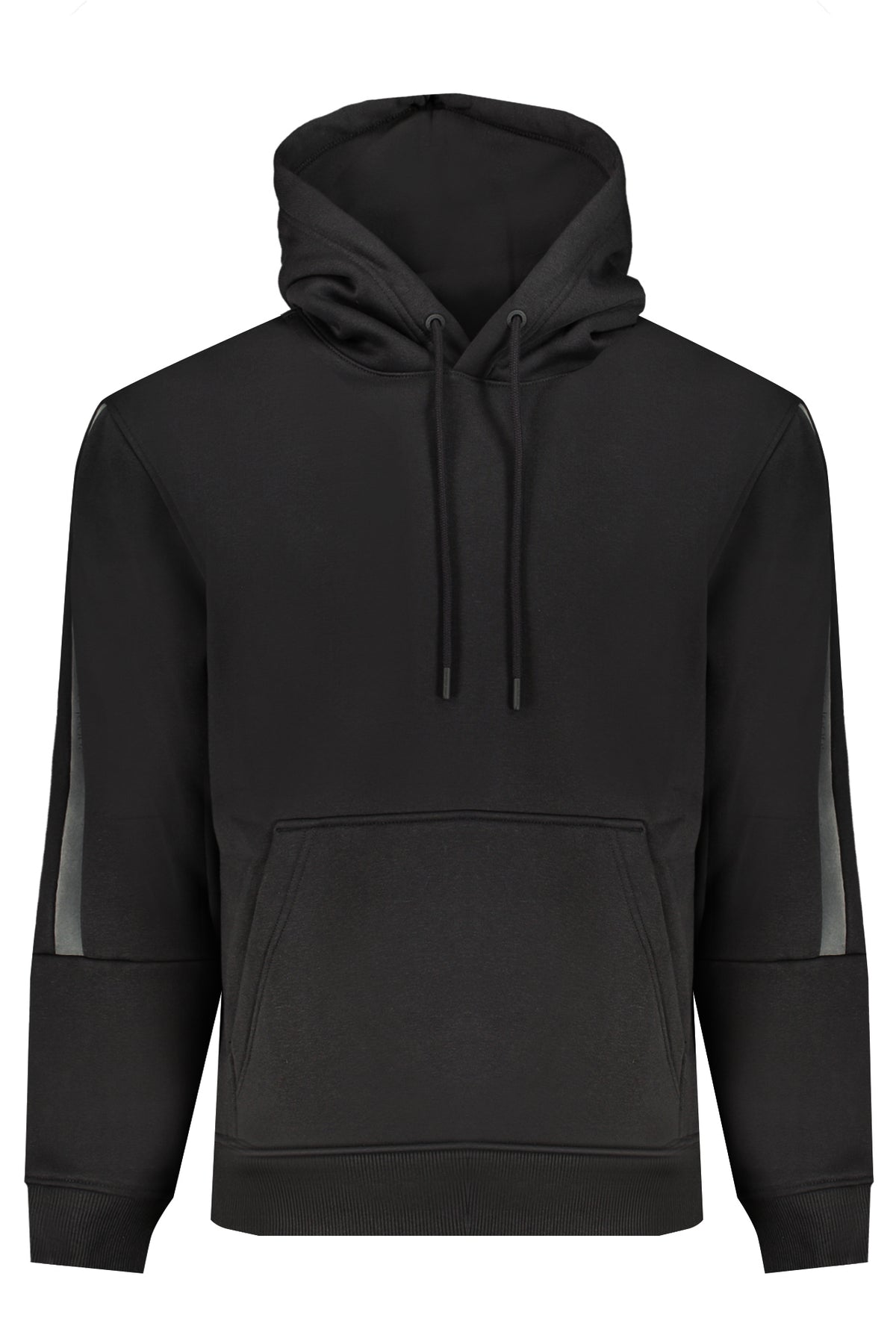 CALVIN KLEIN MEN'S BLACK ZIPLESS SWEATSHIRT