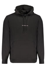 CALVIN KLEIN MEN'S BLACK ZIPLESS SWEATSHIRT
