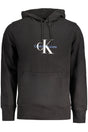 CALVIN KLEIN MEN'S BLACK ZIP-UP SWEATSHIRT