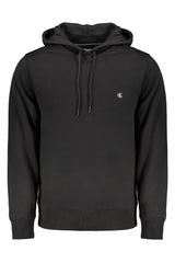 CALVIN KLEIN MEN'S BLACK ZIPLESS SWEATSHIRT