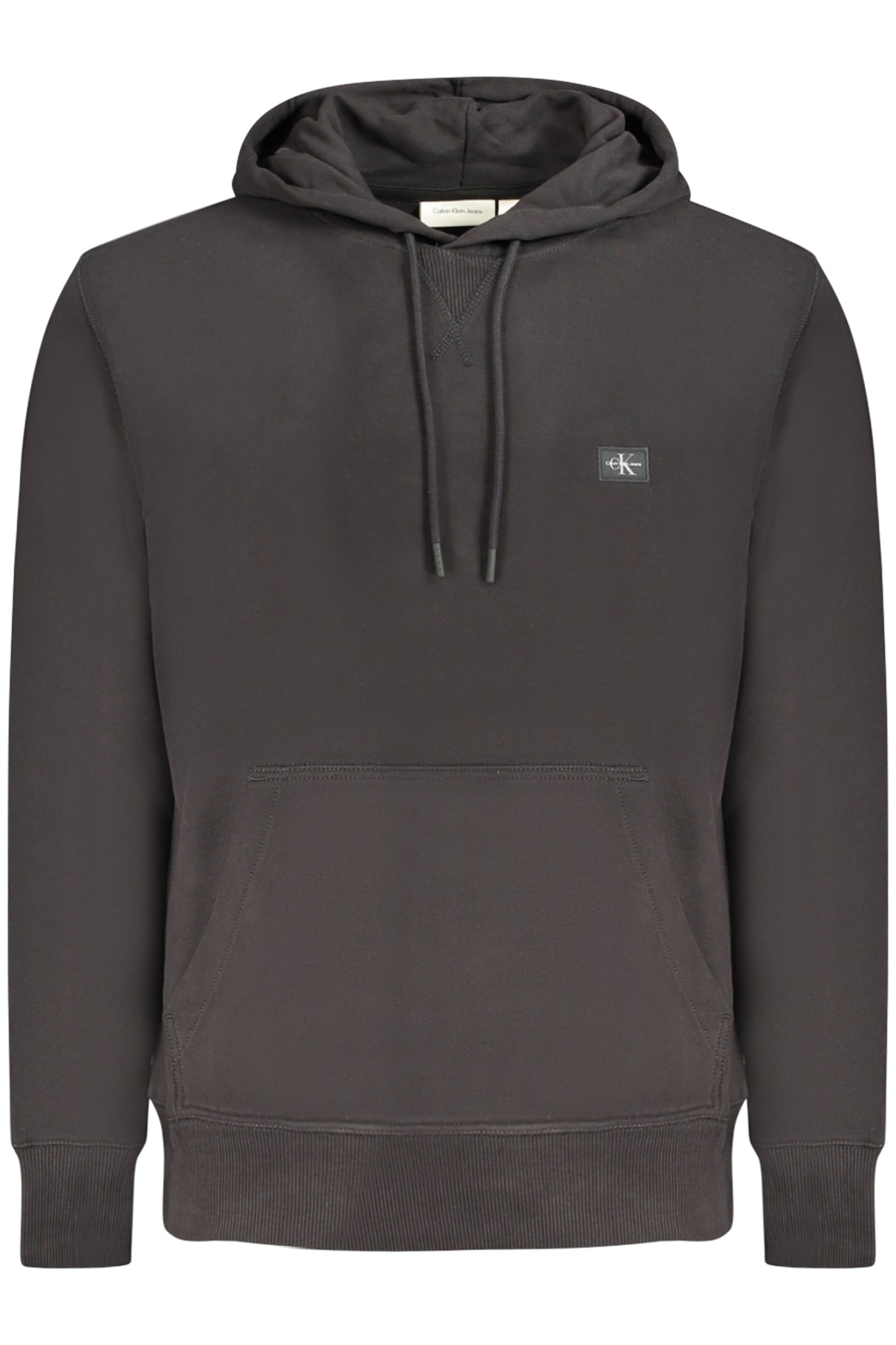 CALVIN KLEIN MEN'S BLACK ZIP-UP SWEATSHIRT