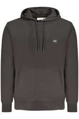 CALVIN KLEIN MEN'S BLACK ZIP-UP SWEATSHIRT