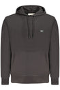CALVIN KLEIN MEN'S BLACK ZIP-UP SWEATSHIRT
