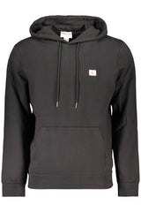 CALVIN KLEIN MEN'S BLACK ZIP-UP SWEATSHIRT