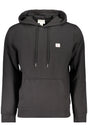CALVIN KLEIN MEN'S BLACK ZIP-UP SWEATSHIRT