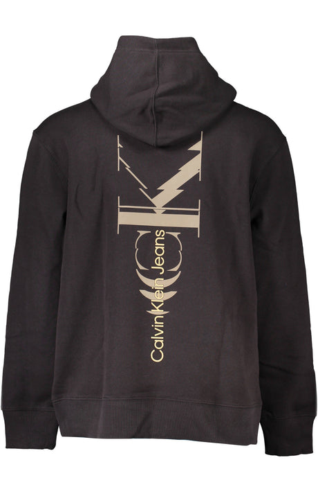 CALVIN KLEIN SWEATSHIRT WITHOUT ZIP BLACK MAN