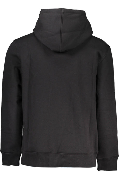 CALVIN KLEIN MEN'S BLACK ZIPLESS SWEATSHIRT