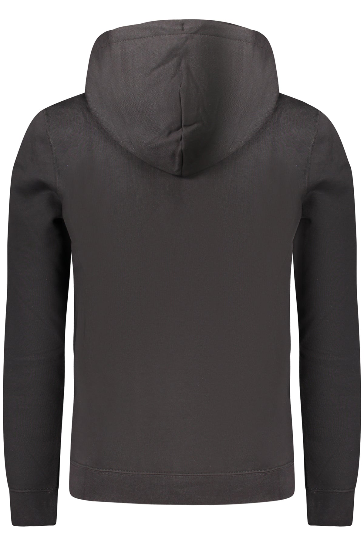 CALVIN KLEIN MEN'S BLACK ZIP-UP SWEATSHIRT