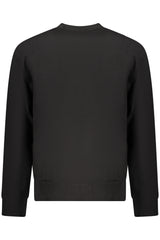 CALVIN KLEIN MEN'S BLACK ZIP-UP SWEATSHIRT