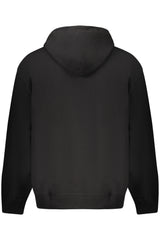 CALVIN KLEIN MEN'S BLACK ZIP-UP SWEATSHIRT