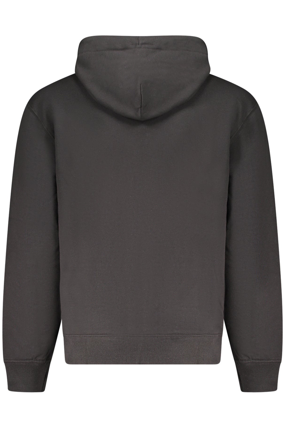 CALVIN KLEIN MEN'S BLACK ZIP-UP SWEATSHIRT