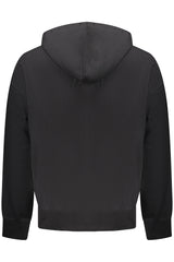 CALVIN KLEIN MEN'S BLACK ZIP-UP SWEATSHIRT