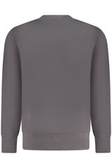 CALVIN KLEIN MEN'S BLACK ZIP-UP SWEATSHIRT