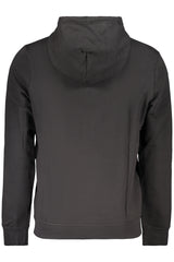 CALVIN KLEIN MEN'S BLACK ZIP-UP SWEATSHIRT