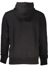 CALVIN KLEIN MEN'S BLACK ZIPLESS SWEATSHIRT