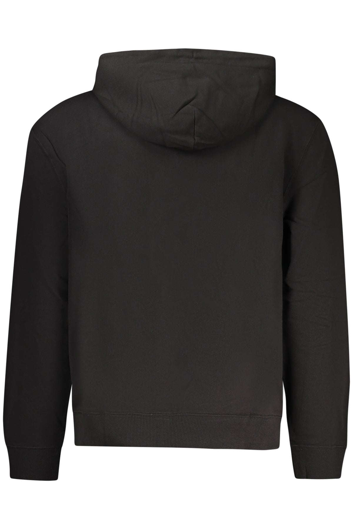 CALVIN KLEIN MEN'S BLACK ZIP-UP SWEATSHIRT