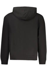 CALVIN KLEIN MEN'S BLACK ZIP-UP SWEATSHIRT