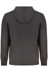 CALVIN KLEIN MEN'S BLACK ZIP-UP SWEATSHIRT