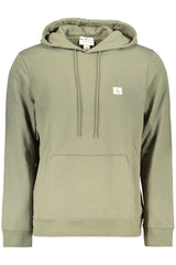 CALVIN KLEIN MEN'S ZIP-UP SWEATSHIRT, GREEN