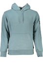 CALVIN KLEIN MEN'S GREEN ZIPLESS SWEATSHIRT