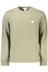 CALVIN KLEIN MEN'S ZIP-UP SWEATSHIRT, GREEN