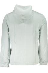 CALVIN KLEIN MEN'S GREEN ZIPLESS SWEATSHIRT