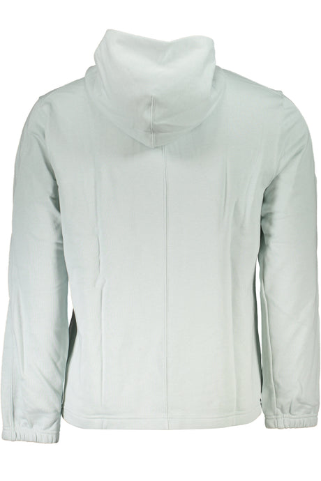 CALVIN KLEIN MEN'S GREEN ZIPLESS SWEATSHIRT