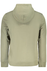 CALVIN KLEIN MEN'S ZIP-UP SWEATSHIRT, GREEN