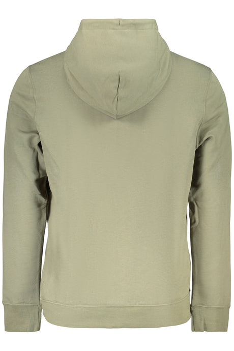 CALVIN KLEIN MEN'S ZIP-UP SWEATSHIRT, GREEN