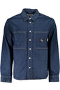 CALVIN KLEIN MEN'S BLUE SPORTS JACKET