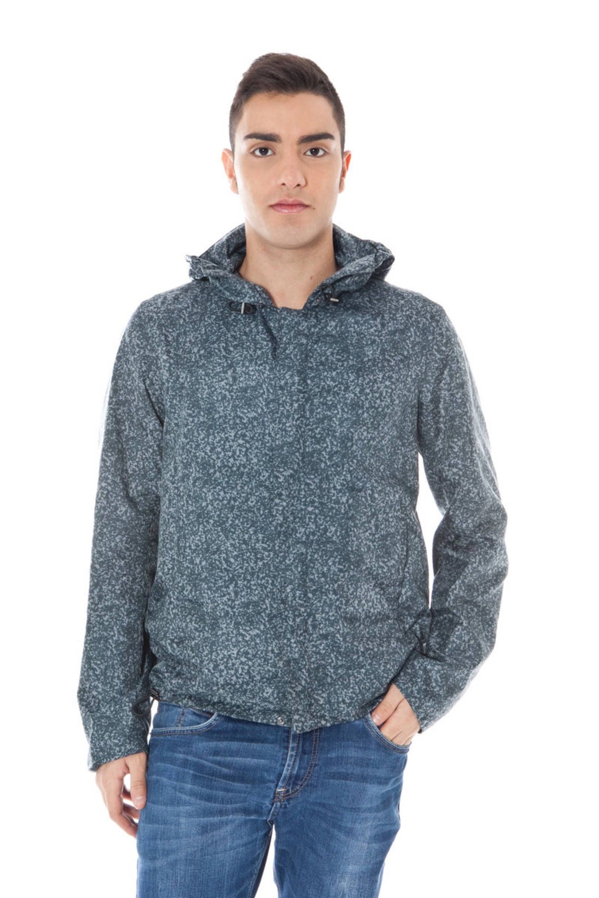 CALVIN KLEIN GRAY MEN'S SPORTS JACKET