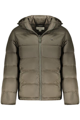 CALVIN KLEIN MEN'S BROWN JACKET