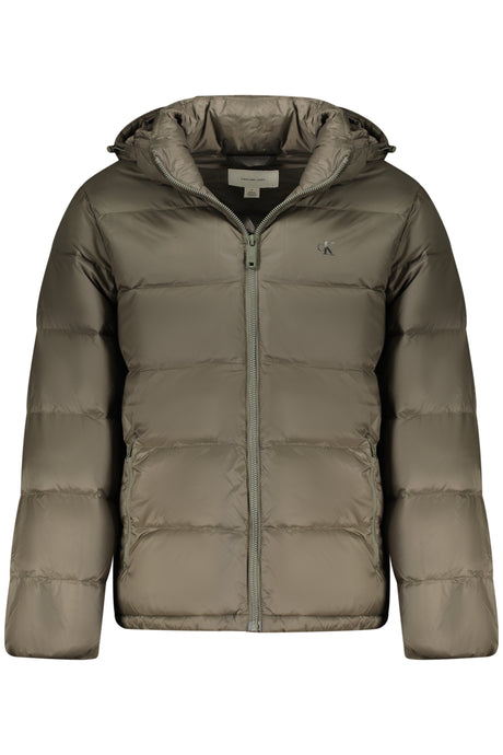 CALVIN KLEIN MEN'S BROWN JACKET