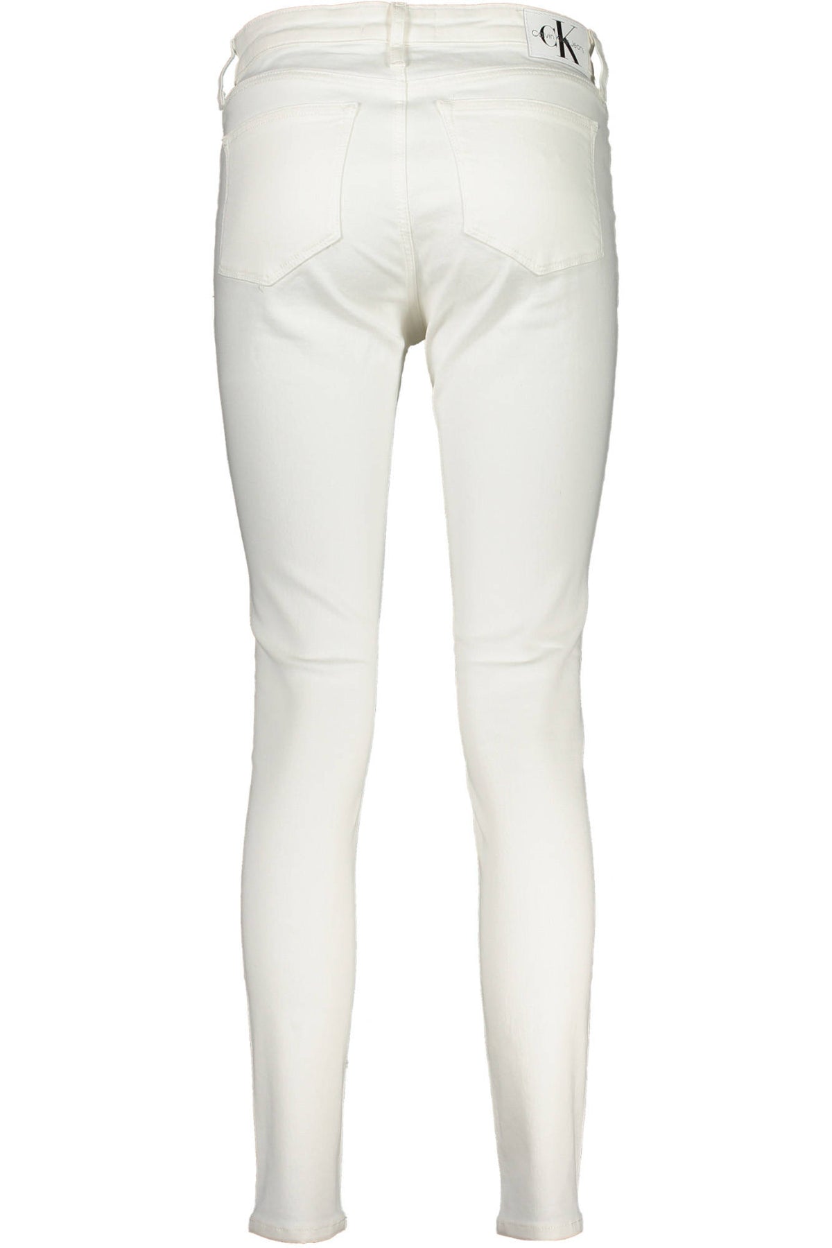 CALVIN KLEIN WOMEN'S DENIM JEANS WHITE