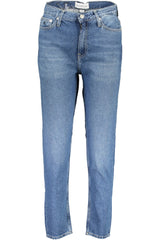 CALVIN KLEIN WOMEN'S DENIM JEANS BLUE