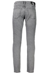 CALVIN KLEIN MEN'S GRAY DENIM JEANS