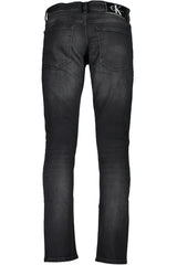 CALVIN KLEIN MEN'S BLACK DENIM JEANS