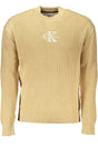 CALVIN KLEIN MEN'S BEIGE SWEATER