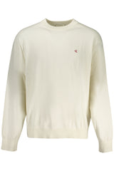 CALVIN KLEIN MEN'S WHITE SWEATER
