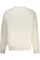 CALVIN KLEIN MEN'S WHITE SWEATER