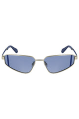 CALVIN KLEIN WOMEN'S SUNGLASSES SILVER