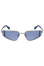CALVIN KLEIN WOMEN'S SUNGLASSES SILVER