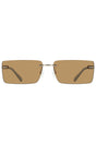 CALVIN KLEIN WOMEN'S SUNGLASSES BEIGE