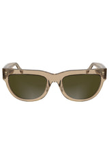 CALVIN KLEIN WOMEN'S SUNGLASSES BROWN